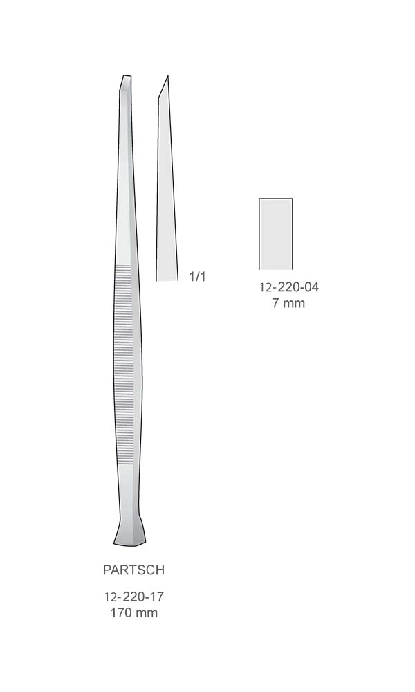 Osteotomes - Gouges , PARTSCH