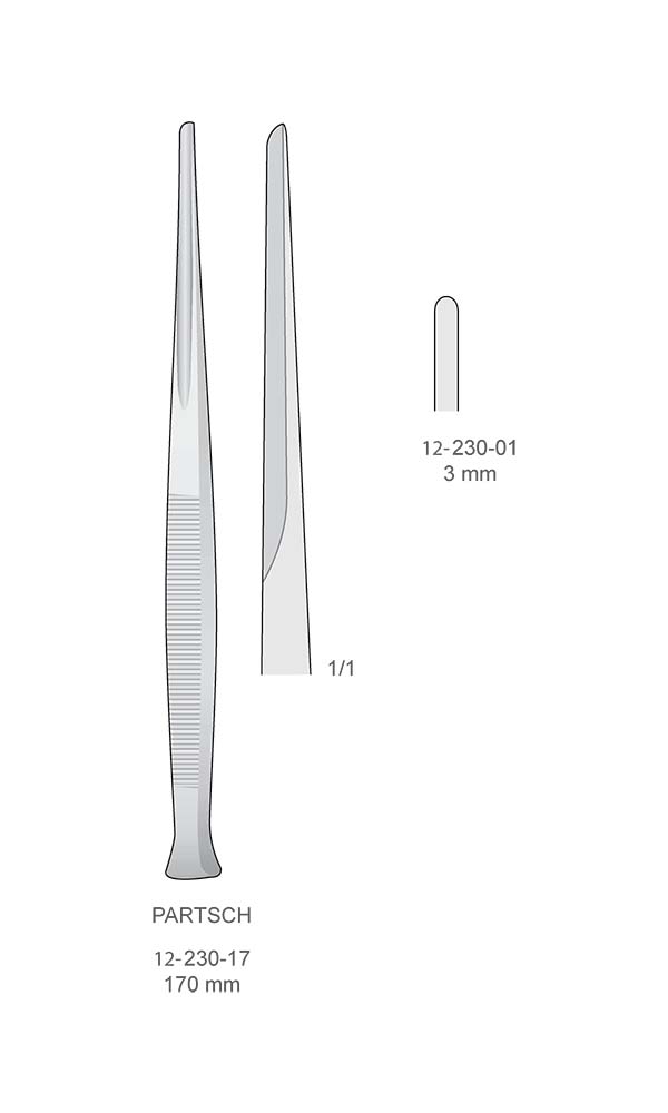 Osteotomes - Gouges , PARTSCH