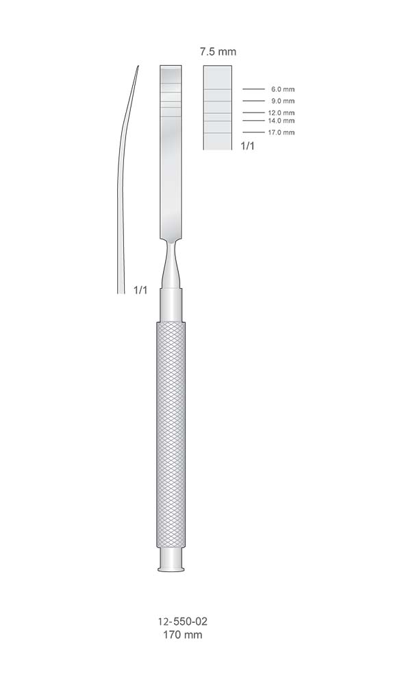 Osteotomes , Graduated Chisels