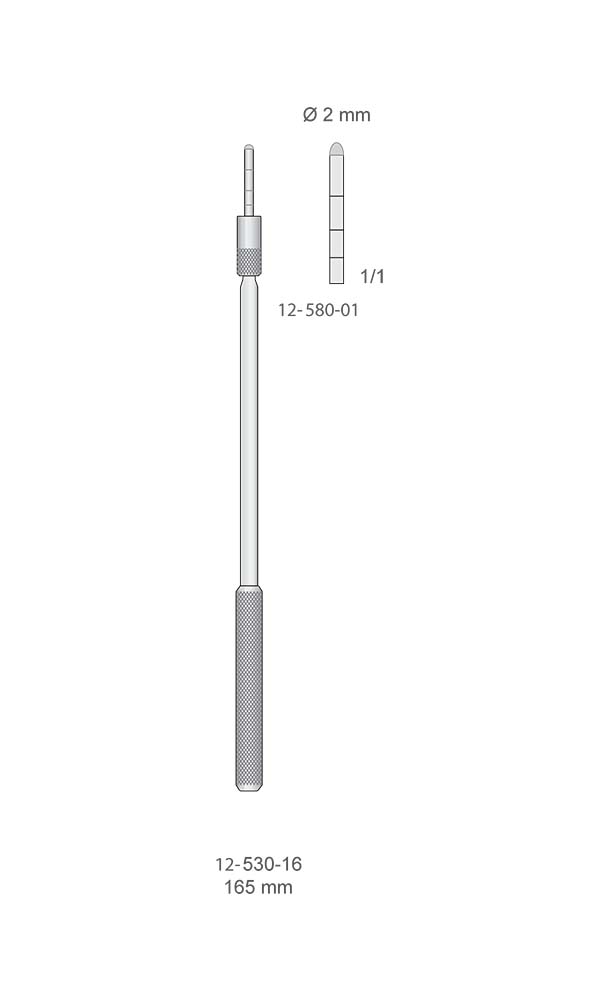 Osteotomes , Osteotomes convex with Stop