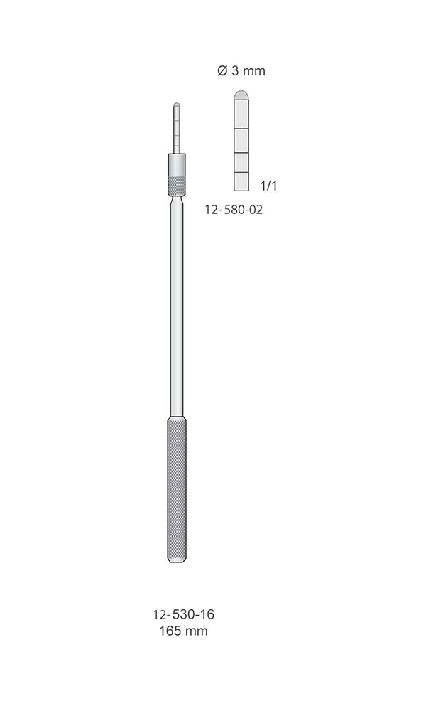 Osteotomes , Osteotomes convex with Stop