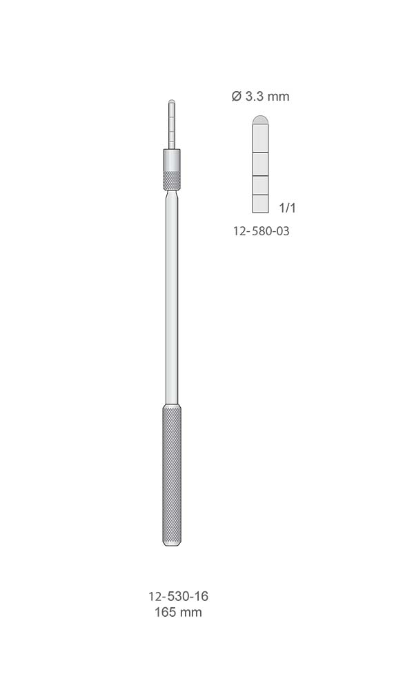 Osteotomes , Osteotomes convex with Stop