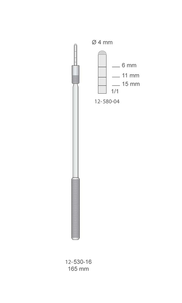 Osteotomes , Osteotomes convex with Stop