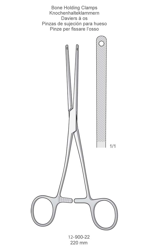 Osteometer , Bone Holding Clamps