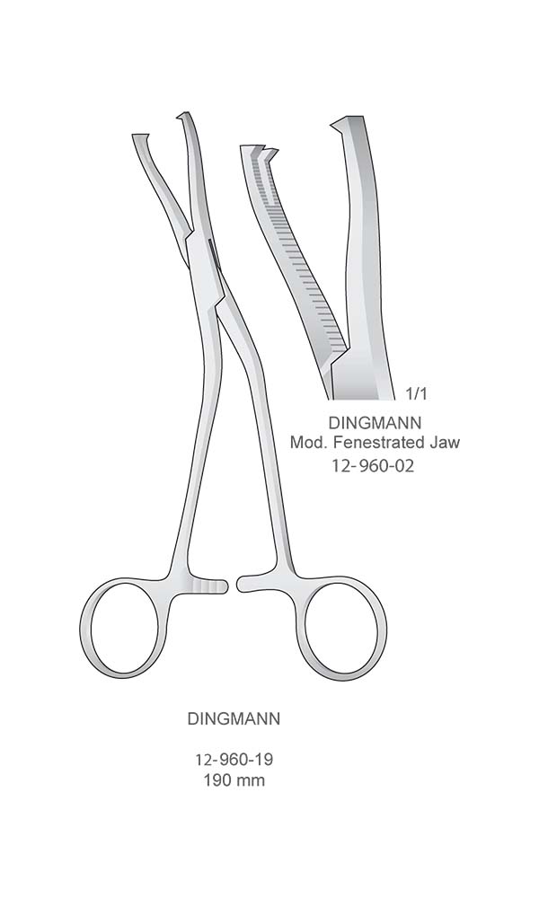 Retractors - Bone Holding Forceps , DINGMANN