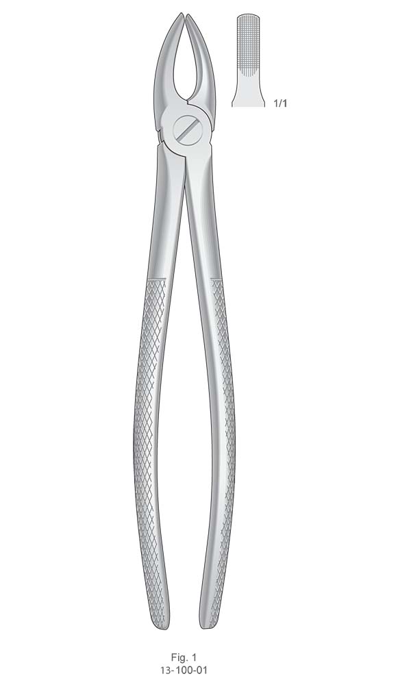 Extracting Forceps, English Pattern , Fig. 1