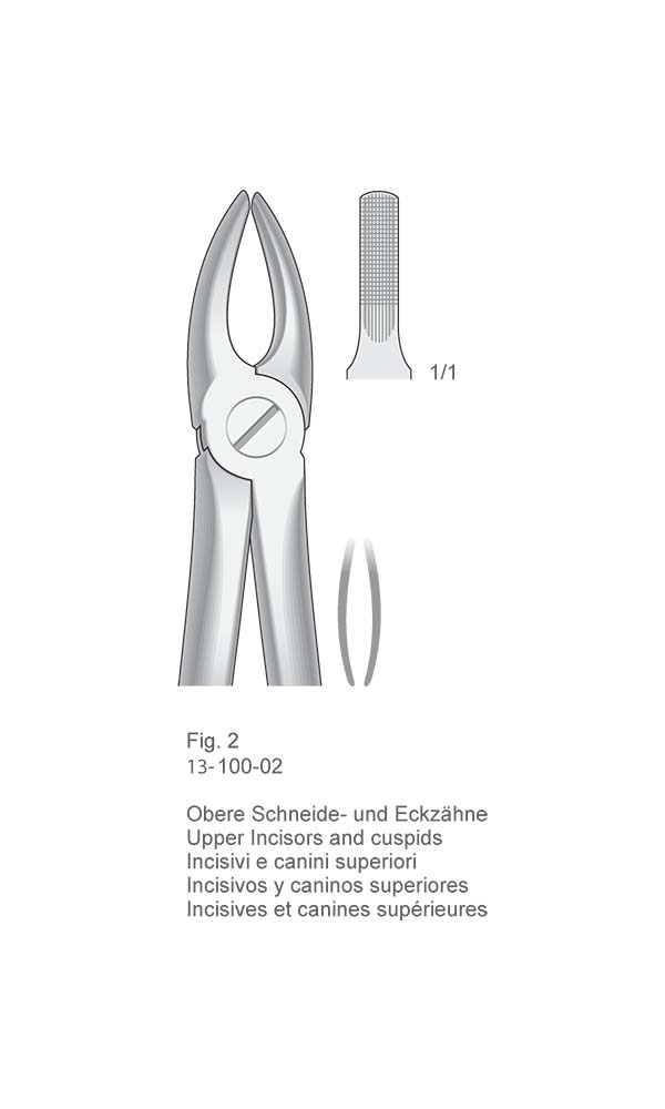 Extracting Forceps, English Pattern , Fig. 2