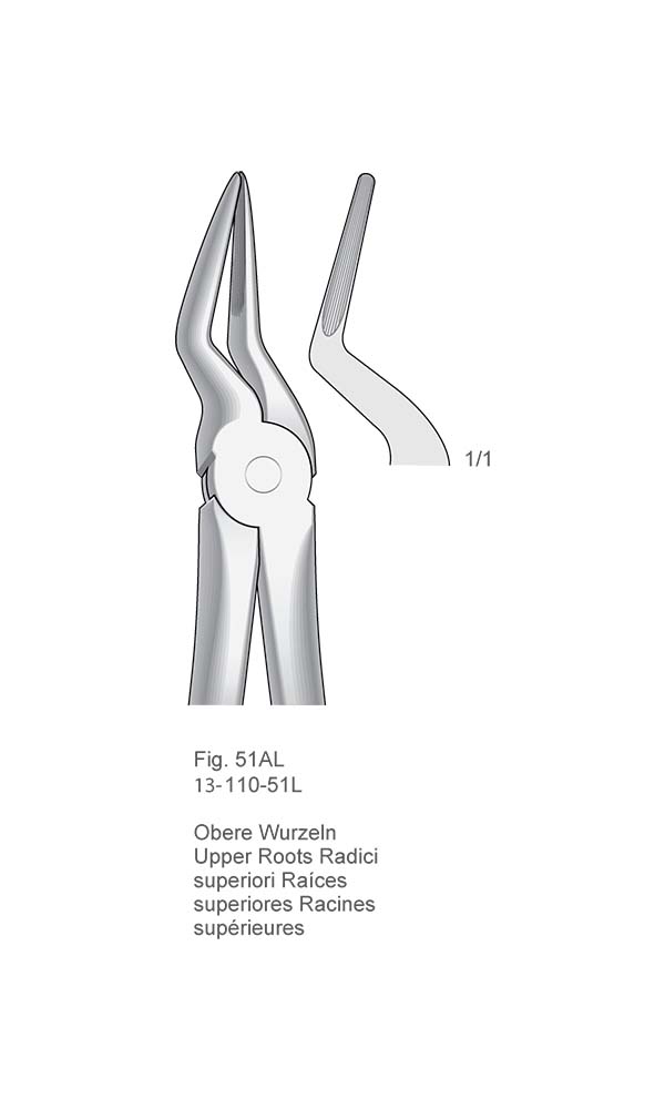 Extracting Forceps, English Pattern , Fig. 51L