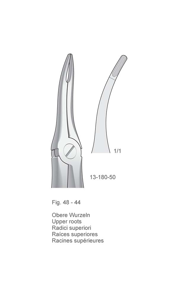 Extracting Forceps, English Pattern , Fig. 48 - 44