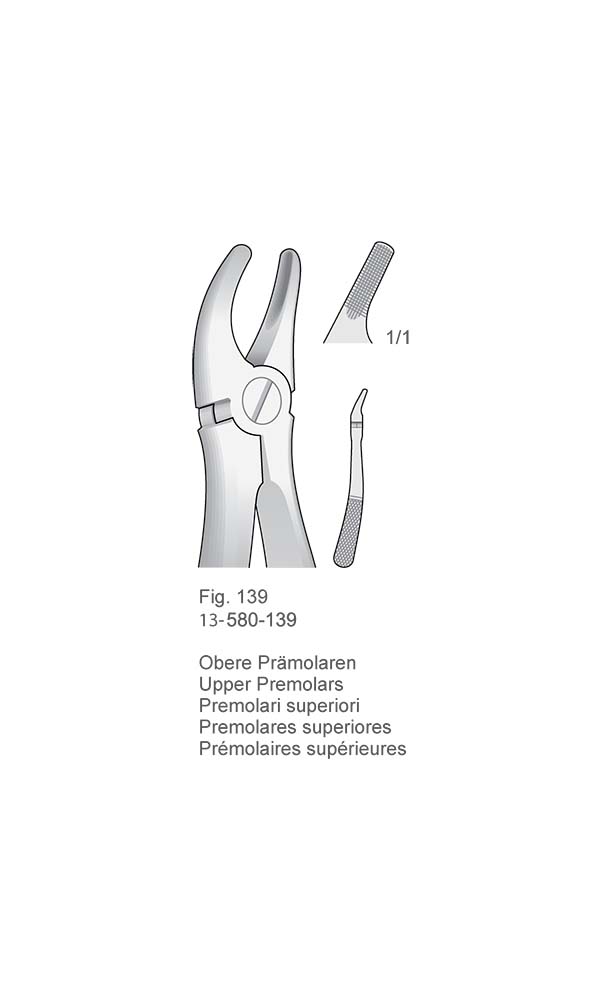 Extracting Forceps for children , Fig. 139