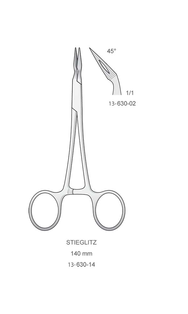 Root Fragment Forceps , STIEGLITZ