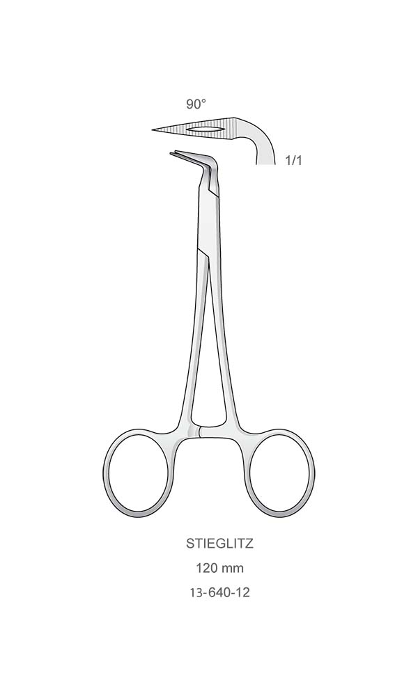 Root Fragment Forceps , STIEGLITZ