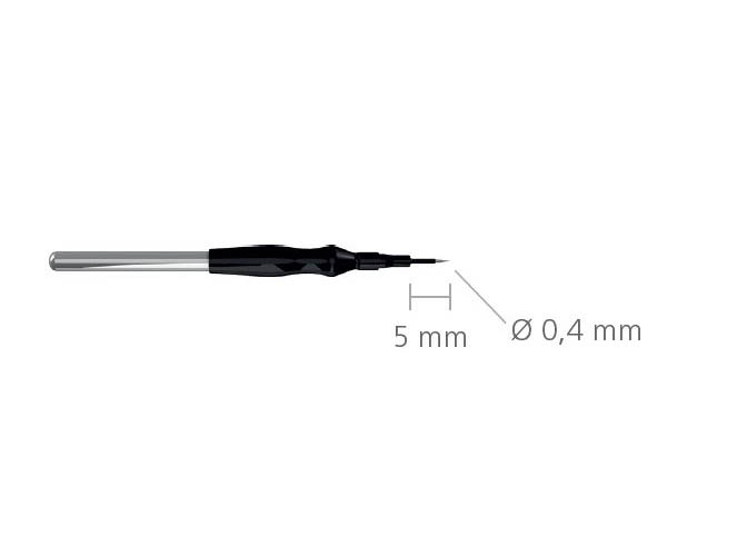 Microdissection needle electrode CERES, tungsten