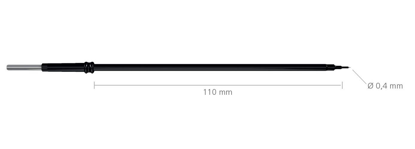 Microdissection needle electrode CERES, tungsten