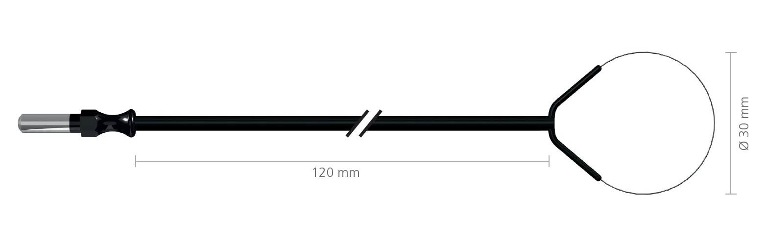 Wire loop long electrode